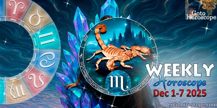 Scorpio week horoscope December 1—7, 2025