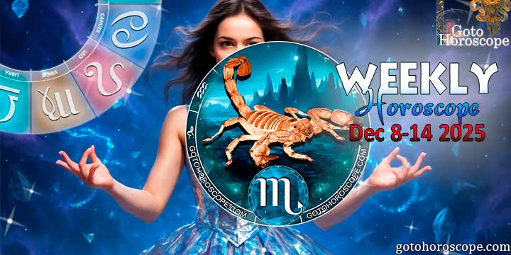 Scorpio week horoscope December 8—14, 2025