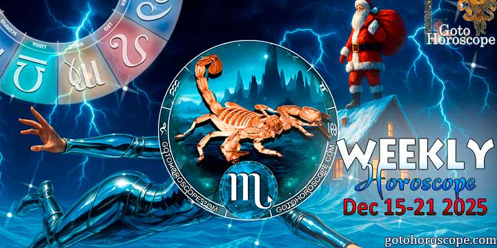 Scorpio week horoscope December 15—21, 2025