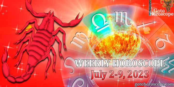 Scorpio week horoscope July 2—9, 2023