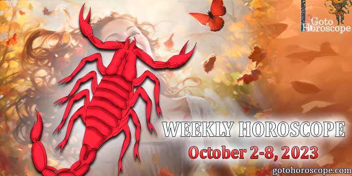 Scorpio week horoscope October 2—8. 2023