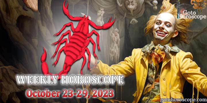 Scorpio week horoscope October 23—29, 2023