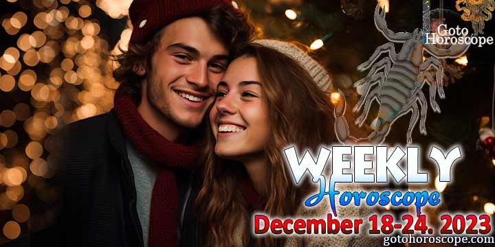 Scorpio week horoscope December 18—24 2023