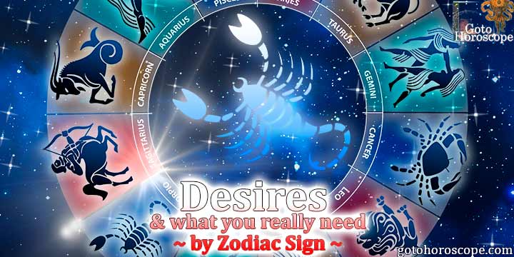 Scorpio Wish Horoscope: what you Really Need