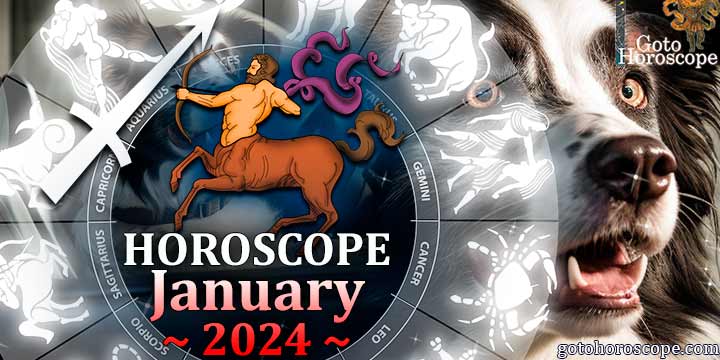 Sagittarius monthly Horoscope for January 2024 