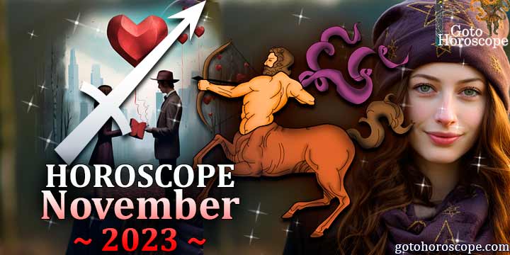 Sagittarius monthly Horoscope for November 2023 