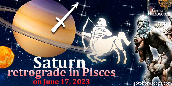 Horoscope Sagittarius Saturn turns retrograde in Pisces