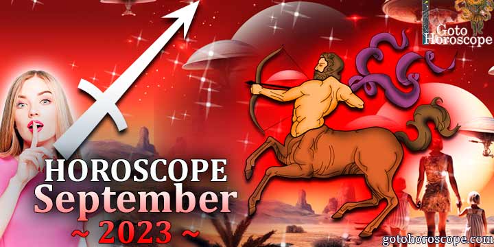 Sagittarius monthly Horoscope for September 2023