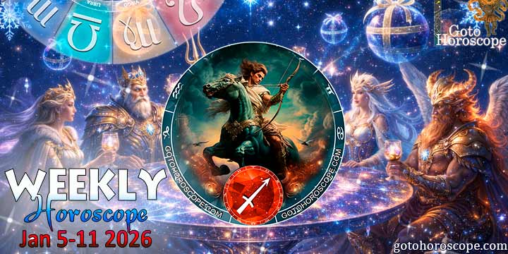 Sagittarius week horoscope January 5—11, 2026