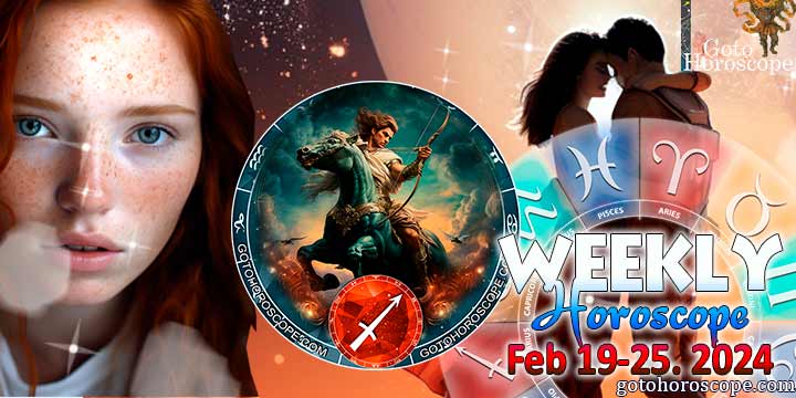 Sagittarius week horoscope February 19—25, 2024