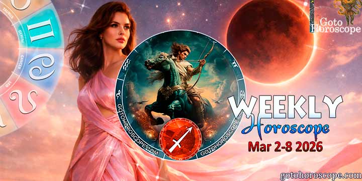 Sagittarius week horoscope March 2—8, 2026
