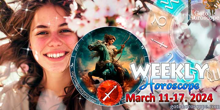 Sagittarius week horoscope March 11—17, 2024