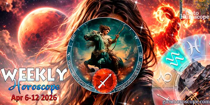 Sagittarius week horoscope April 6—12, 2026