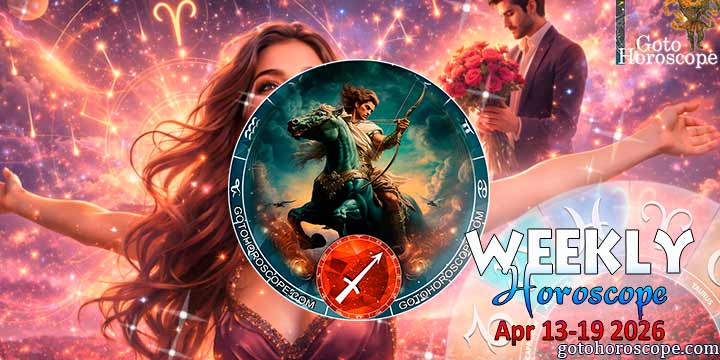 Sagittarius week horoscope April 13—19, 2026
