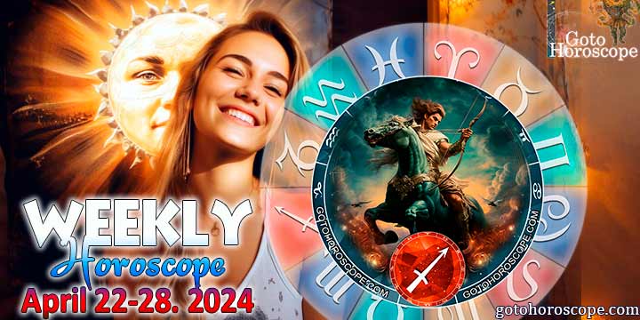 Sagittarius week horoscope April 22—28, 2024