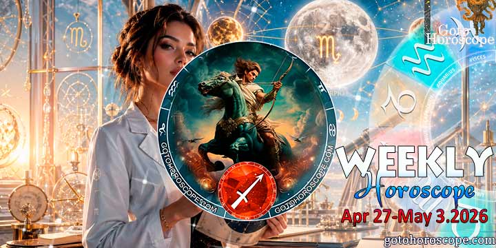 Sagittarius week horoscope April 27—May 3, 2026