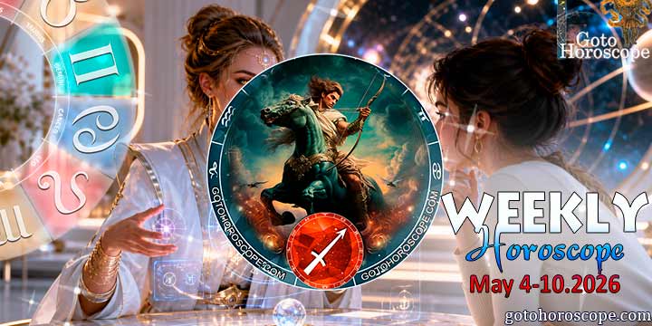 Sagittarius week horoscope May 4—10, 2026
