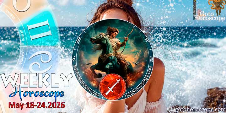 Sagittarius week horoscope May 18—24, 2026