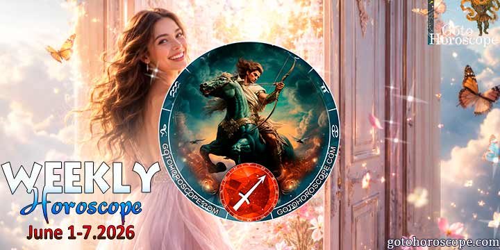 Sagittarius week horoscope June 1—7, 2026