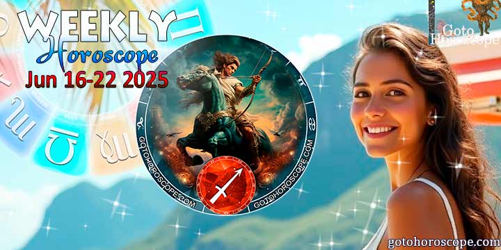Sagittarius week horoscope June 16—22, 2025