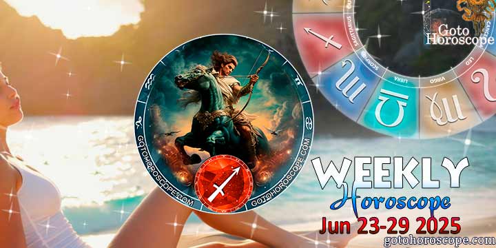 Sagittarius week horoscope June 23—29, 2025