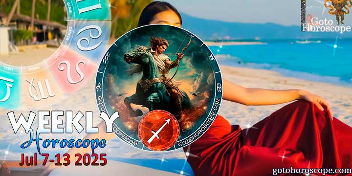 Sagittarius week horoscope July 7—13, 2025