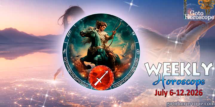 Sagittarius week horoscope July 6—12, 2026