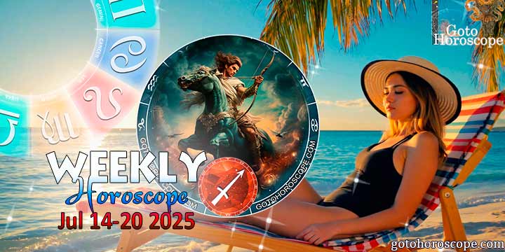 Sagittarius week horoscope July 14—20, 2025