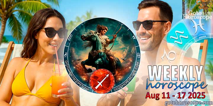 Sagittarius week horoscope August 11—17, 2025