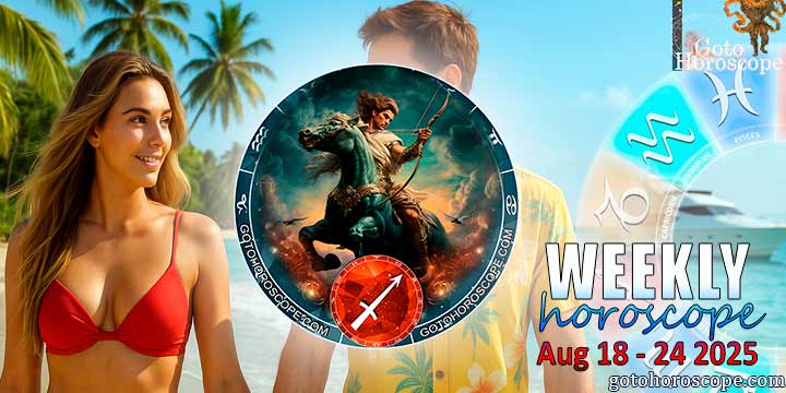Sagittarius week horoscope August 18—24, 2025