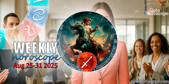 Sagittarius week horoscope August 25—31, 2025