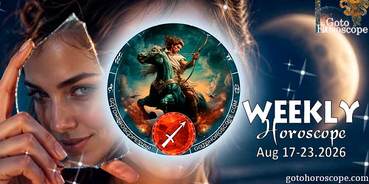 Sagittarius week horoscope August 24—30, 2026