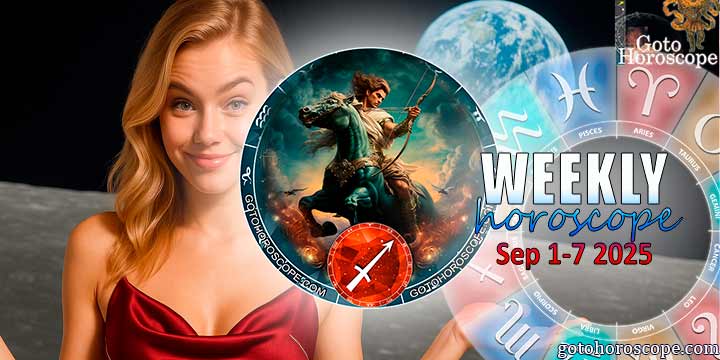 Sagittarius week horoscope September 1—7, 2025