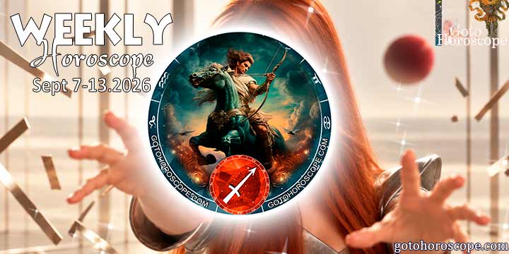 Sagittarius week horoscope September 7—13, 2026