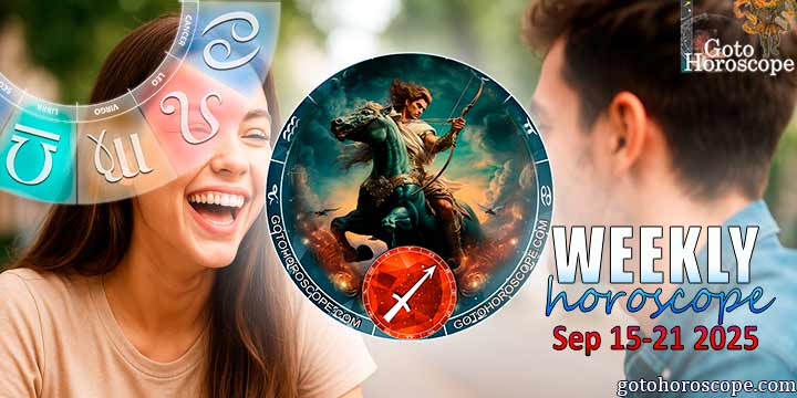 Sagittarius week horoscope September 15—21, 2025