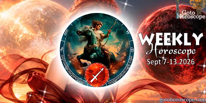 Sagittarius week horoscope September 14—20, 2026