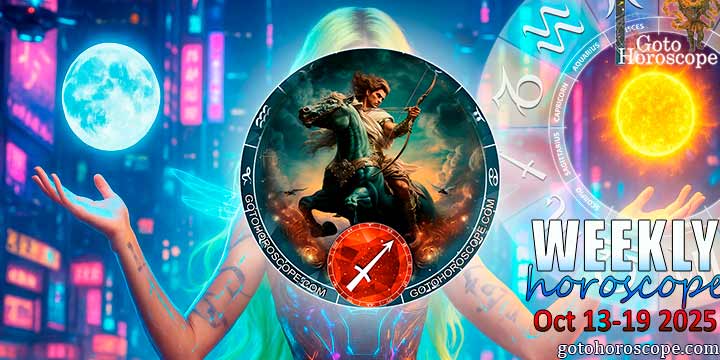 Sagittarius week horoscope October 13—19, 2025