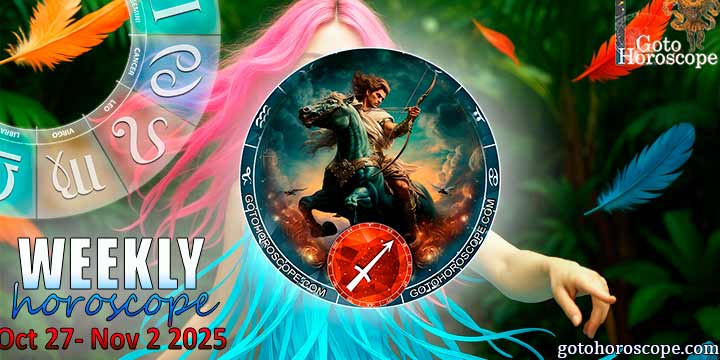 Sagittarius week horoscope October 27—November 2, 2025