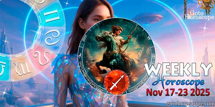 Sagittarius week horoscope November 17—23, 2025