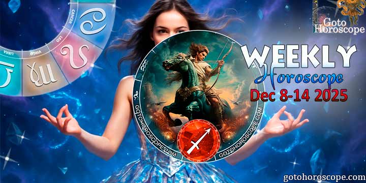 Sagittarius week horoscope December 8—14, 2025