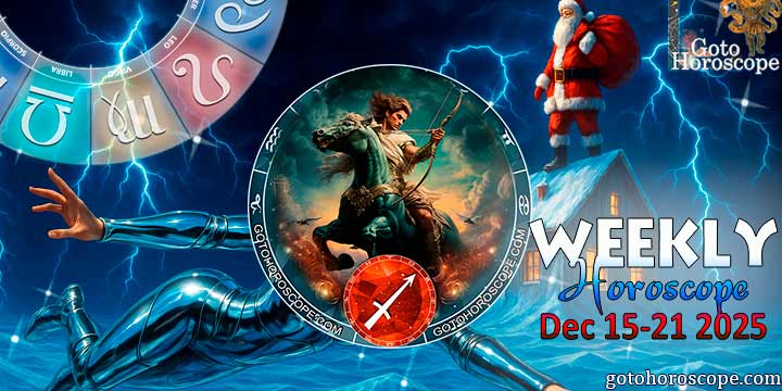 Sagittarius week horoscope December 15—21, 2025