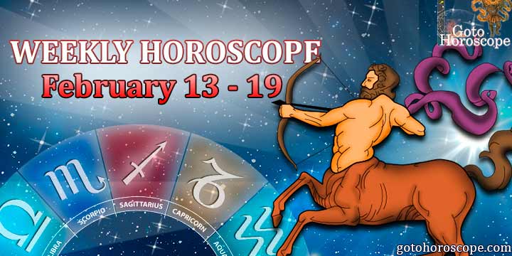 Sagittarius week horoscope 13-19 february 2023