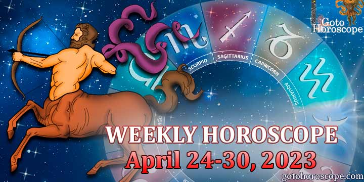 Sagittarius week horoscope April 24-30, 2023