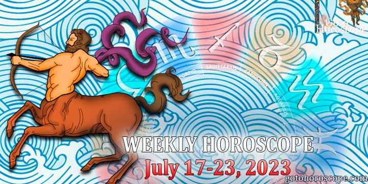 Sagittarius week horoscope July 17—23, 2023