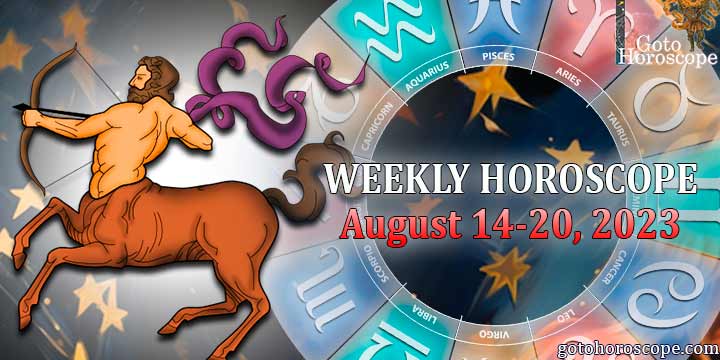 Sagittarius week horoscope August 14—20, 2023
