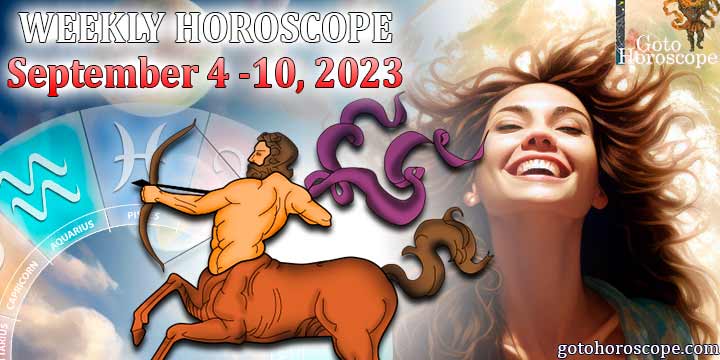 Sagittarius week horoscope September 4—10, 2023