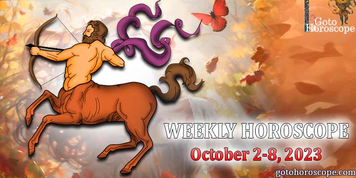 Sagittarius week horoscope October 2—8. 2023
