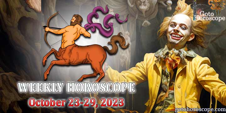 Sagittarius week horoscope October 23—29, 2023