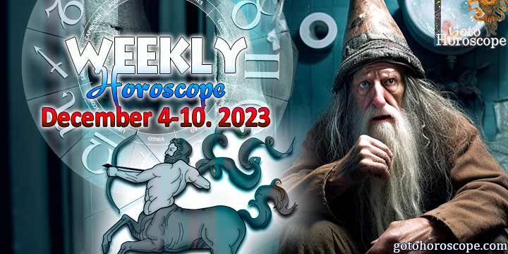 Sagittarius week horoscope December 4—10, 2023