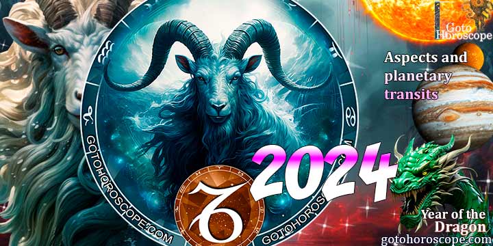 Capricorn Horoscope 2024: aspects & planetary transits